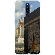TechTree Redmi 8 Uyumlu Manevi Huzur Kabe Kapısı Umre Baskılı Silikon Kılıf