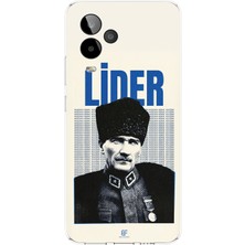TechTree General Mobile Gm 24 Pro Uyumlu Atatürk Lider Baskılı Silikon Kılıf