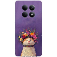 TechTree Redmi Note 15 4g Uyumlu Frida Catlo Kedi Baskılı Silikon Kılıf