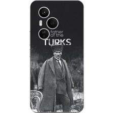 TechTree Honor 400 Pro Uyumlu Atatürk'ün Mirası Baskılı Silikon Kılıf