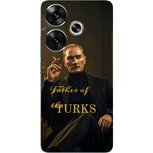 TechTree Poco F6 Uyumlu Atatürk Father Of The Turks Baskılı Silikon Kılıf