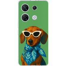 TechTree Infinix Gt 20 Pro Uyumlu Cool Dachshund Köpek Baskılı Silikon Kılıf