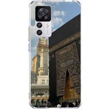 TechTree Xiaomi Mi 12T-12T Pro Uyumlu Manevi Huzur Kabe Kapısı Umre Baskılı Silikon Kılıf