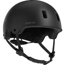 Sena Rumba Akıllı Outdoor Kask – Mat Siyah, (M Beden)