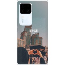 TechTree Vivo V30 Uyumlu Kabe Sevdası Baskılı Silikon Kılıf