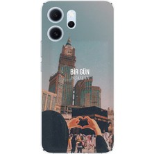 TechTree Oppo Reno 14F Uyumlu Kabe Sevdası Baskılı Silikon Kılıf