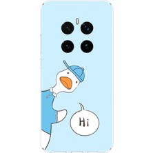 TechTree Honor Magic 7 Pro Uyumlu Merhaba Ördek Baskılı Silikon Kılıf