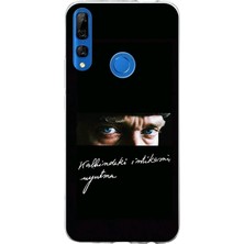 TechTree Honor 9x Uyumlu Atatürk Derin Bakış Andolsun Baskılı Silikon Kılıf