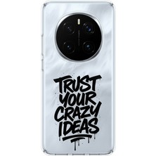 TechTree Honor Magic 7 Pro Uyumlu Crazy Trust Baskılı Silikon Kılıf