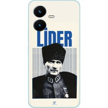 TechTree Vivo Y22S - Y35 Uyumlu Atatürk Lider Baskılı Silikon Kılıf