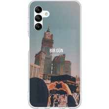 TechTree Samsung Galaxy A04S Uyumlu Kabe Sevdası Baskılı Silikon Kılıf