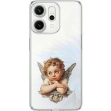 TechTree Oppo Reno 14 5g Uyumlu Cupid's Dream (Eros’un Rüyası) Baskılı Silikon Kılıf