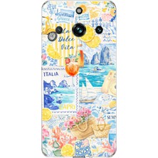 TechTree Realme 11 Pro-11 Pro Plus Uyumlu La Dolce Vita Italyan Rüyası Baskılı Silikon Kılıf