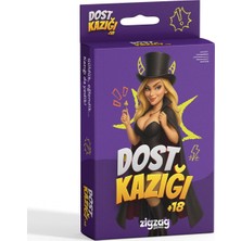 Skygo Zigzag Games Dost Kazığı, +18 Yetişkin Parti Kartları, Arkadaşlık Sınavı Masa Oyunu