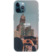 TechTree iPhone 12 Pro Max Uyumlu Kabe Sevdası Baskılı Silikon Kılıf