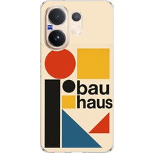 TechTree Vivo V60 Uyumlu Bauhaus Akımı Baskılı Silikon Kılıf