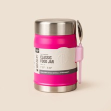Matmel Termos The Legendary Food Jar + Spork Violet Blossom - 400 ml