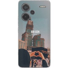 TechTree Redmi Note 13 Pro Plus Uyumlu Kabe Sevdası Baskılı Silikon Kılıf