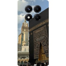 TechTree Redmi Note 14 Pro 5g Uyumlu Manevi Huzur Kabe Kapısı Umre Baskılı Silikon Kılıf