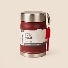 Matmel Termos The Legendary Food Jar + Spork Cranberry - 400 ml