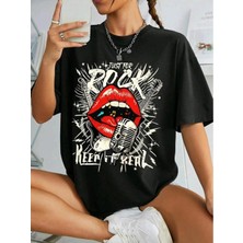 Divin Unisex Cool Ruck Baskılı Streetwear T-Shirt