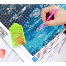 Duck Hoby 30X40 Boncuklu Taşlı Mozaik Elmas Goblen Elmas Boyama Resim Puzzle Dıamond Paıntıng Hı Stone