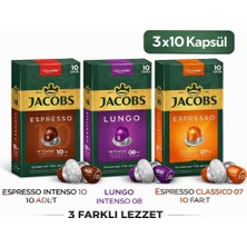 Jacobs Kapsül Kahve Nespresso Uyumlu Alüminyum 3 Lü Set