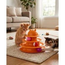 Hayal Patishop 3 Katlı 3 Toplu Kedi Oyuncağı