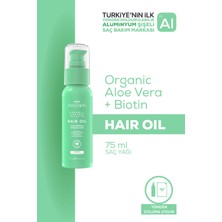 3 Adet Tresan The Earth Saç Bakım Yağı Aloe Vera + Biotin Moisture And Intensive Care 75 ml