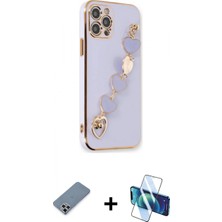 Pileli Store Pilelistore™ iPhone 12 Pro Max Kılıf Nova Işık Prime - Siyah 3D Antistatik Seramik Nano Ekran Koruyucu + Metal Kamera Lens Koruma Cam - Gs