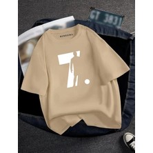 Divin Erkek Cool Baskılı Streetwear T-Shirt
