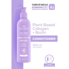 3 Adet Tresan The Earth Saç Bakım Kremi Collagen + Biotin 250 ml - Strenghthening And Thickening