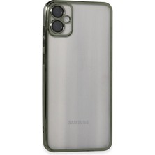 Durukar®  Samsung Galaxy A05 Kılıf  Lensli Silikon - Yeşil