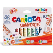 Carioca Stamperello Keçeli Boya Kalemi 12 Li