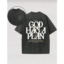 Divin Unisex Cool Game Up Graphic Streetwear T-Shirt