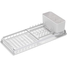 Skygo BRA117268 Küçük Bulaşıklık, Açık Gri,13 x 49 x 21.6 cm