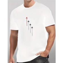 Divin Erkek Cool Baskılı Streetwear T-Shirt