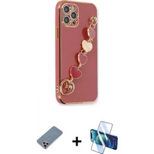 Pileli Store Pilelistore™ iPhone 12 Pro Max Kılıf Nova Işık Prime - Siyah 3D Antistatik Seramik Nano Ekran Koruyucu + Metal Kamera Lens Koruma Cam - Gs