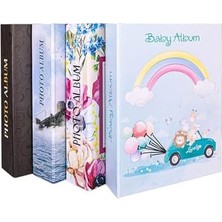 Skygo RS306 Fotoğraf Albümü 10X15CM 200 Fotoğraf Kapasiteli Çiçekler Desenli Lüks Albüm