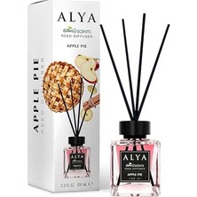Skygo Alya Alya 's Scents Pie Bambu Çubuklu Oda Kokusu- Elmalı Tart Kokusu