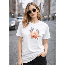 Divin Kadın Cool Baskılı Streetwear T-Shirt