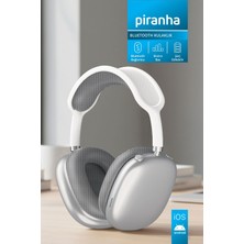 Piranha 2221B Kablosuz Bluetooth Kulak Üstü Kulaklık| Kılıflı | Şarj Edilebilir | Ios & Android Uyumlu