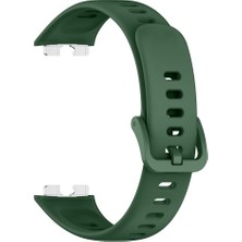 Dmay Huawei Band 11 / Huawei  Band  11 Pro Uyumlu Premium Soft Silikon Kordon Tokalı