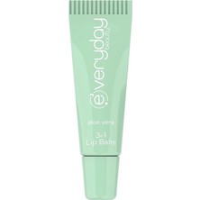 Skygo Beauty Aloe Içeren 3'ü 1 Arada Dudak Bakım Kremi Lip Balm 10 ml