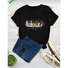 Divin Kadın  Cool Kızlar Graphic Streetwear T-Shirt