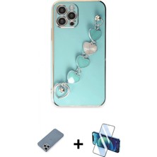 Pileli Store Pilelistore™ iPhone 12 Pro Max Kılıf Nova Işık Prime - Siyah 3D Antistatik Seramik Nano Ekran Koruyucu + Metal Kamera Lens Koruma Cam - Gs