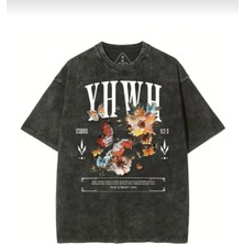 Divin Unisex Cool 22 Baskılı Streetwear T-Shirt