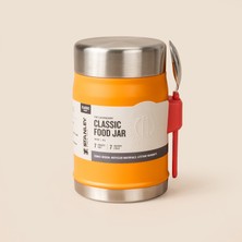 Matmel Termos The Legendary Food Jar + Spork Goldenrod Coral - 400 ml