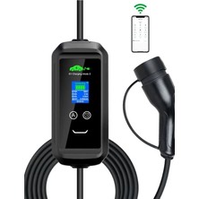 Gümrük Bey 3.6 Kw Taşınabilir Elektrikli Araç Şarj Ünitesi | 5m Kablo, Ayarlanabilir Akım (6-16A)