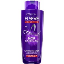 4 Adet Elseve Şampuan Colorvive Mor 200 ml